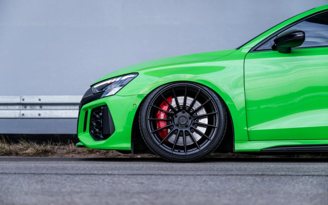 Audi RS3 | JR Wheels SL05 Matt Black