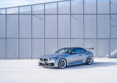 BMW M2 | JR Wheels JR23 Hyper Gray Machined Lip