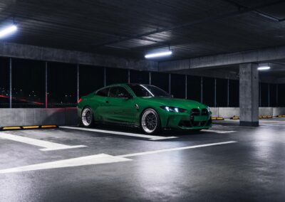 BMW M4 | JR Wheels JR23 Hyper Gray Machined Lip