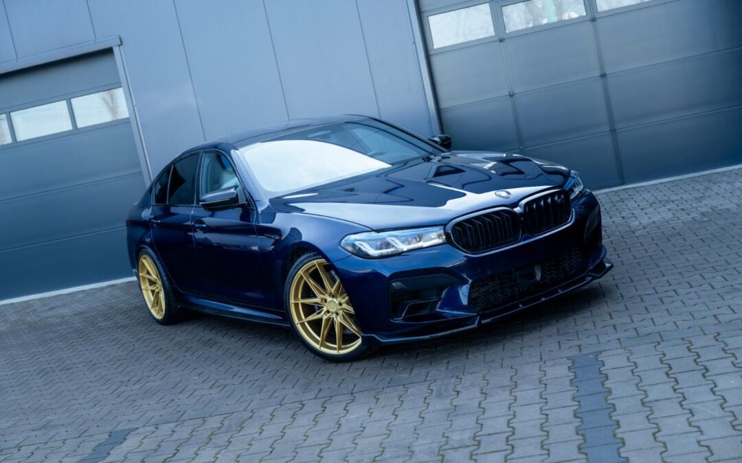 BMW M5 | JR Wheels JR44 Matt Gold