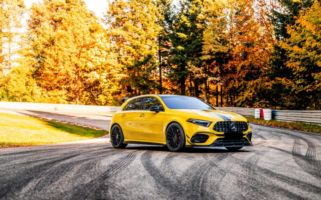 Mercedes A45s | JR Wheels SL05 Matt Black