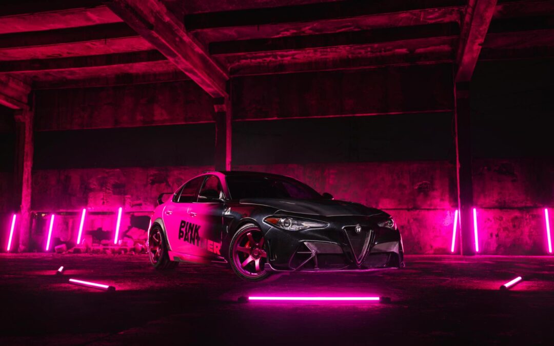 Alfa Romeo Giulia | JR Wheels SL03 Matt Candy Violet