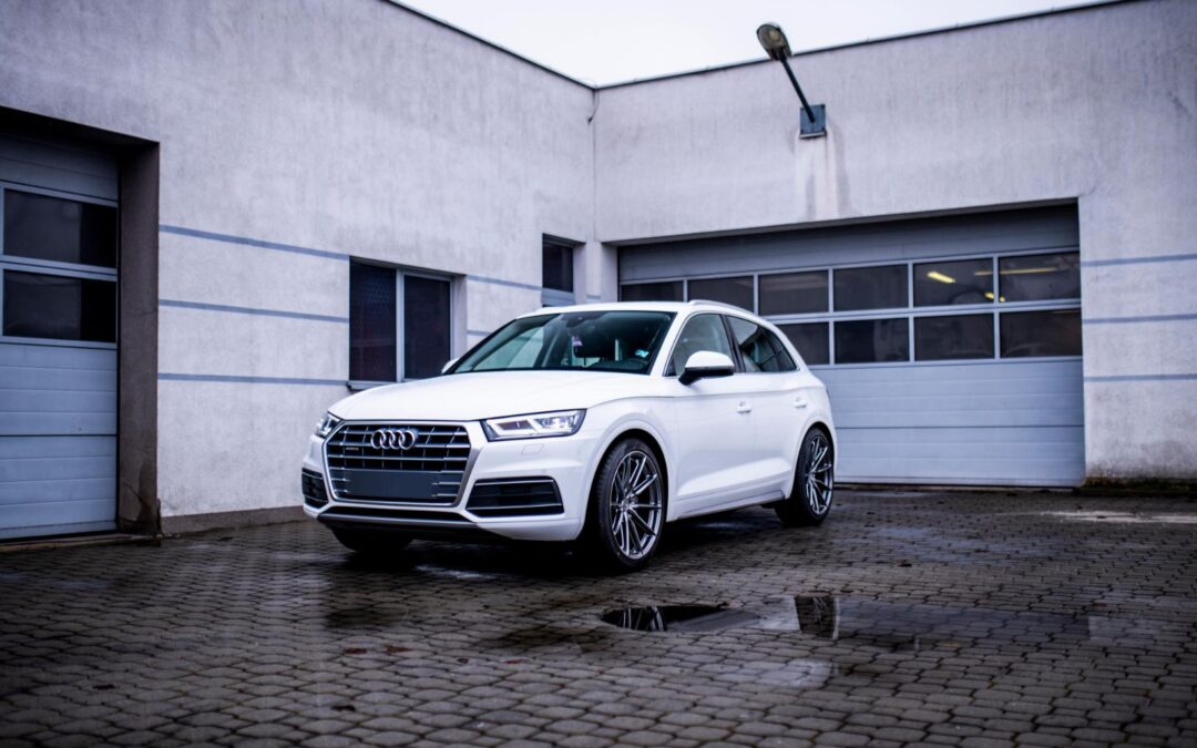 Audi Q5 | JR Wheels JR37 Hyper Black