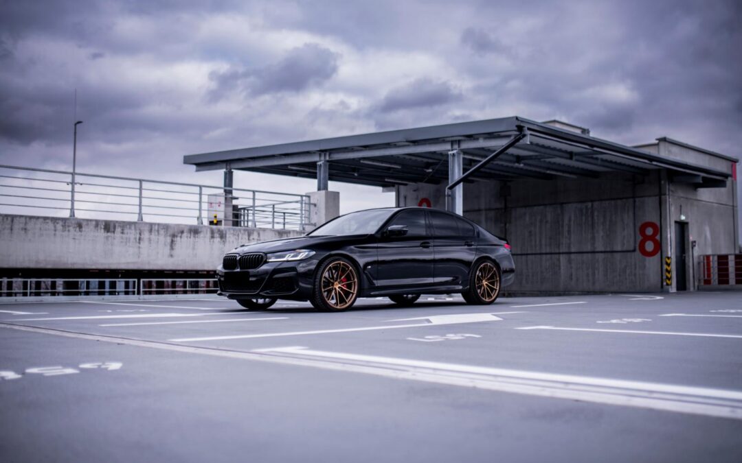 BMW 5 series | JR Wheels JR37 Platinum Bronze