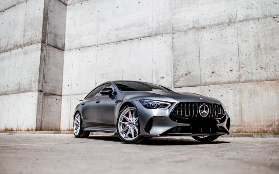 Mercedes Benz AMG GT 4-door | JR Wheels JR44 Silver Machined Face