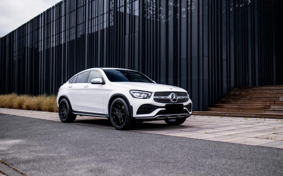 Mercedes GLC Coupe | JR Wheels JR44 Platinum Black