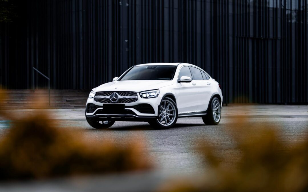 Mercedes GLC Coupe | JR Wheels JR44 Silver Machined Face