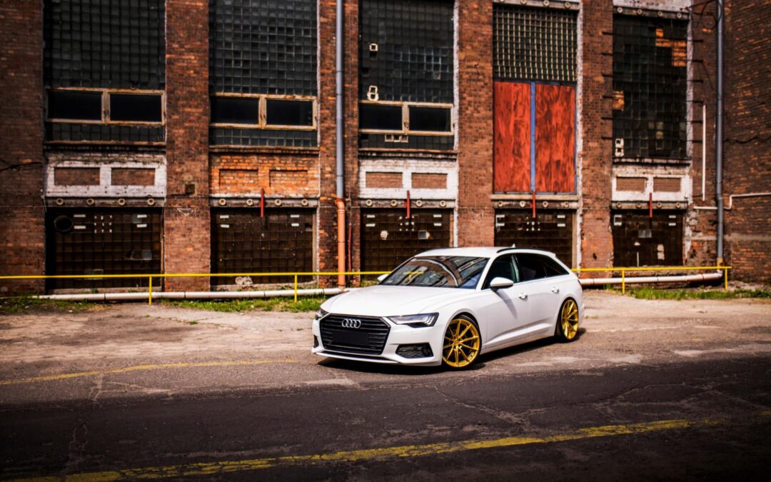 Audi A6 | JR Wheels JR37 Gloss Gold