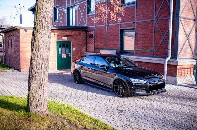 Audi S5 | JR Wheels JR33 Black