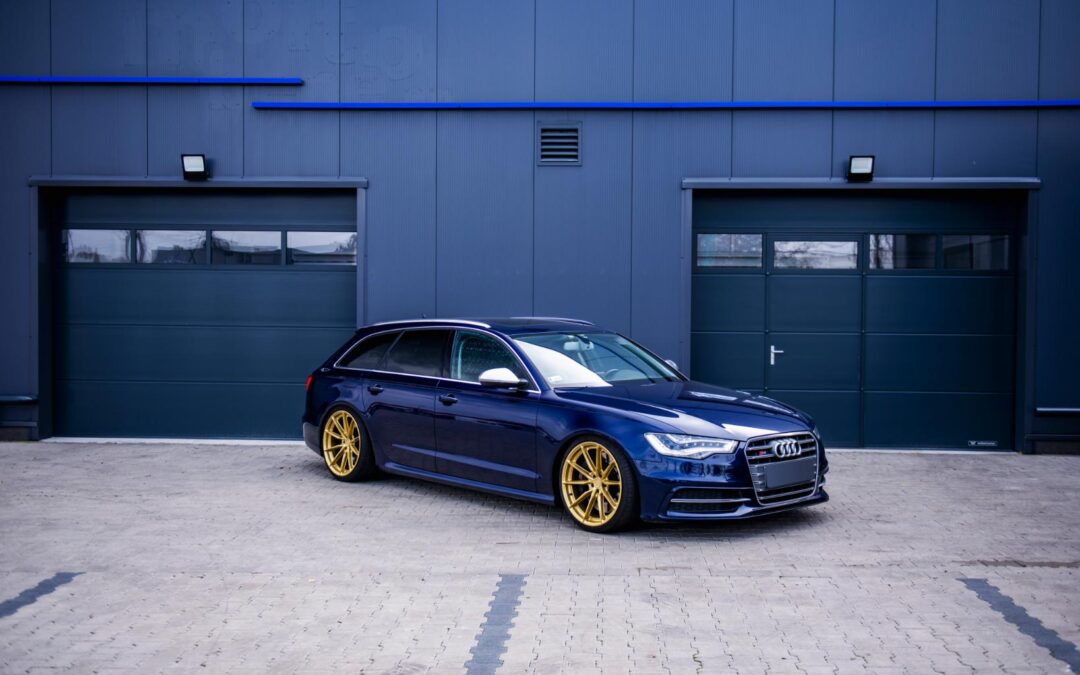 Audi S6 | JR Wheels JR37 Gloss Gold
