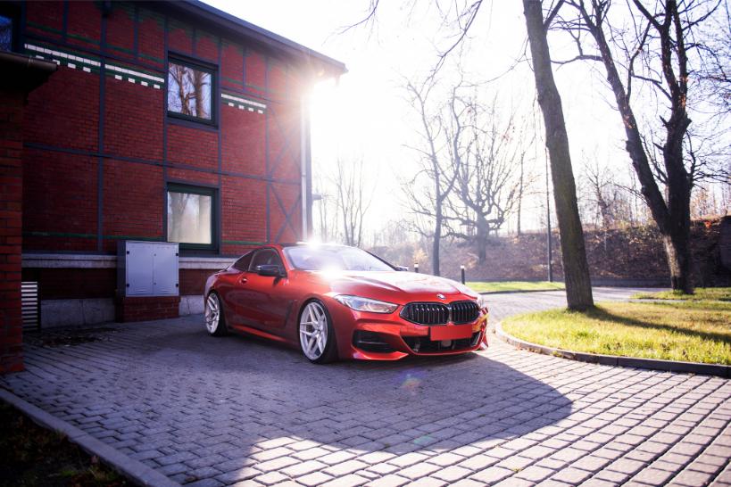 BMW M850 | JR Wheels JR34 Silver