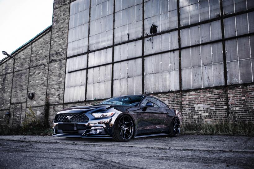 Ford Mustang | JR Wheels JR34 Black