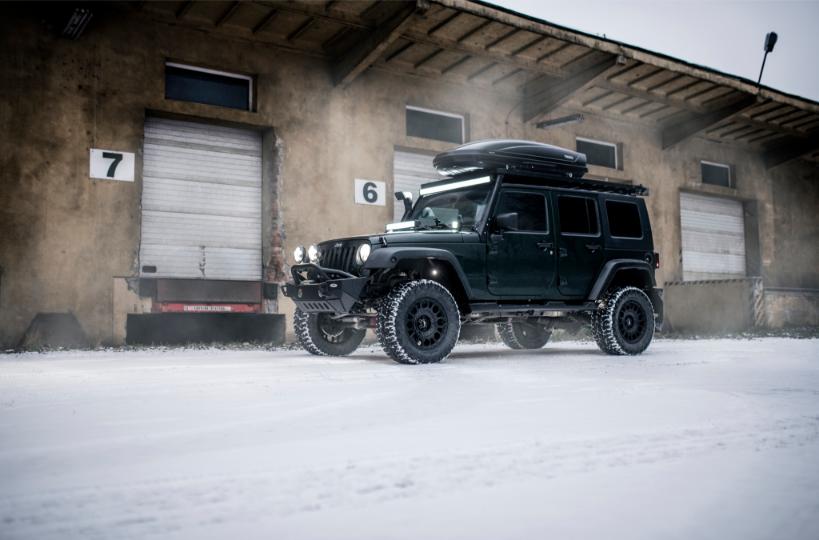 Jeep Wrangler | JR Wheels JRX10 Matt Black