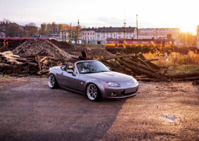 Mazda Mx5 | JR Wheels JR19 Gloss Light Gunmetal