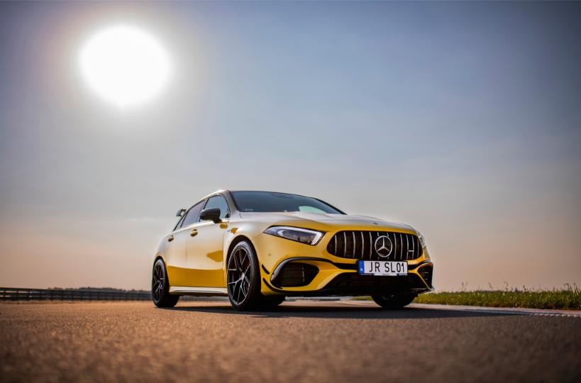 Mercedes A45 AMG | JR Wheels SL01 Matt Black