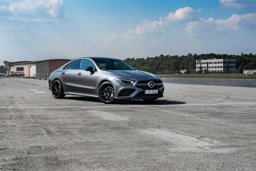 Mercedes CLA 35AMG | JR Wheels SL01 Matt Black