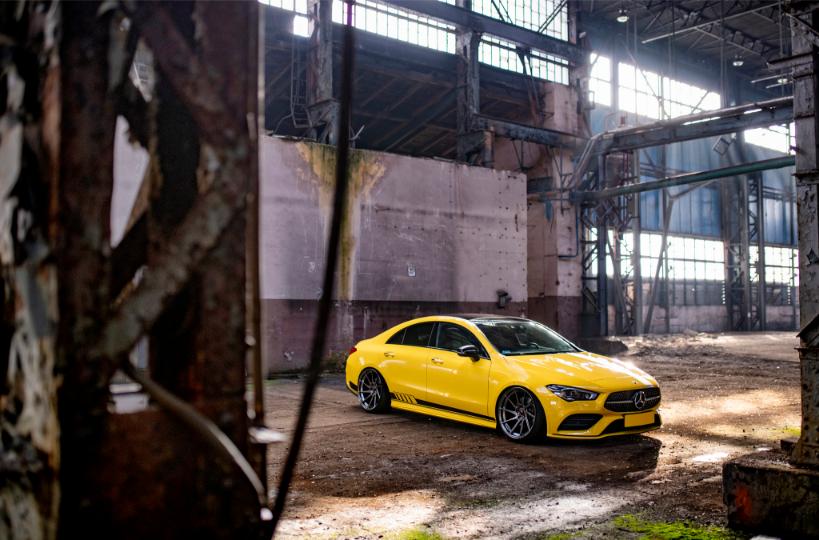 Mercedes CLA | JR Wheels JR36 Hyper Black