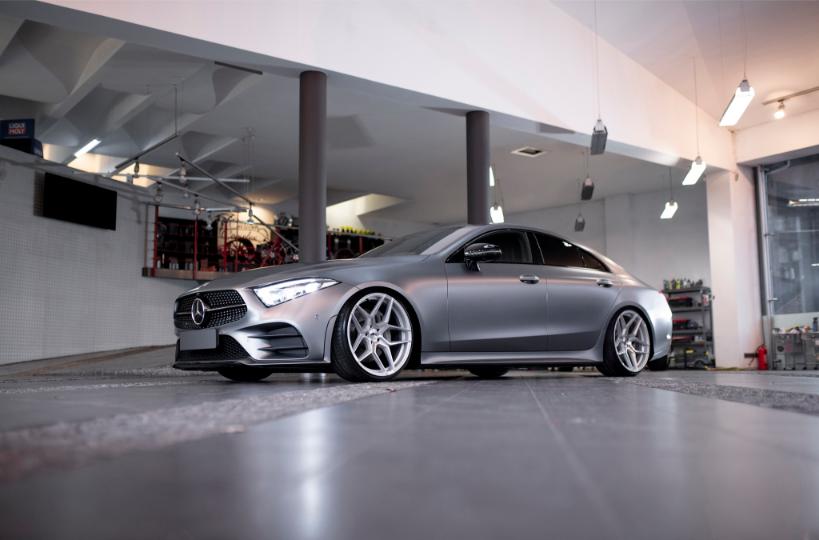 Mercedes CLS | JR Wheels JR34 Silver