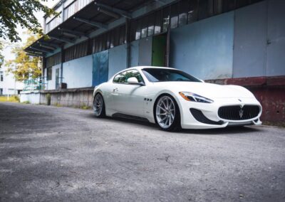 Maserati GranTurismo | JR Wheels JR36 Silver