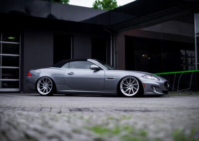Jaguar XKR Cabrio | JR Wheels JR36 Silver