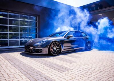 Porsche Panamera | JR Wheels JR28 Silver Black