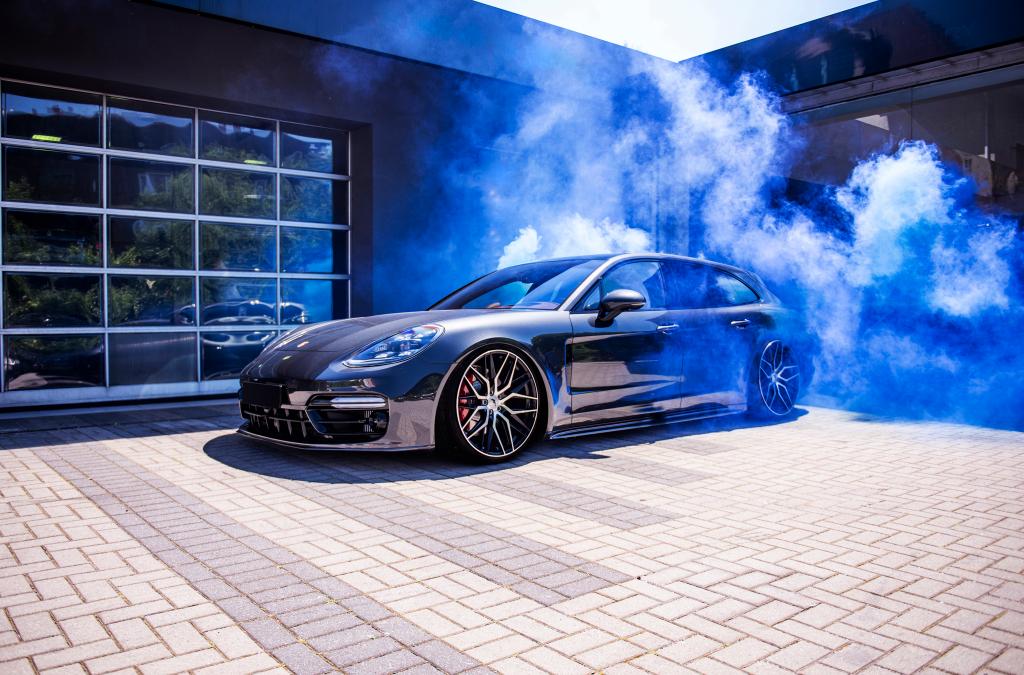 Porsche Panamera | JR Wheels JR28 Silver Black