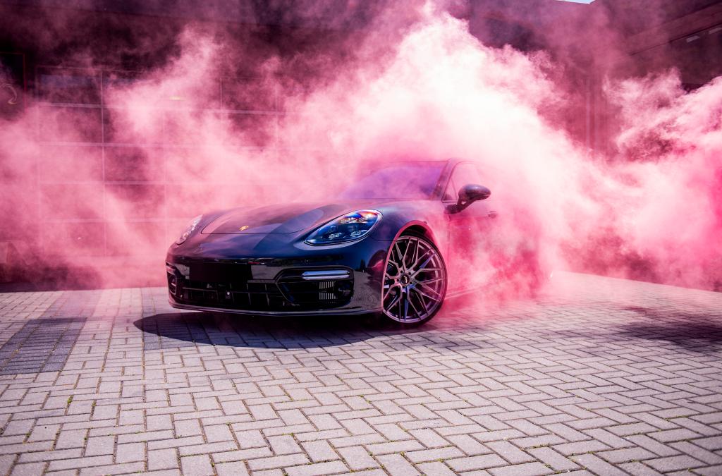 Porsche Panamera | JR Wheels JR28 Hyper Black