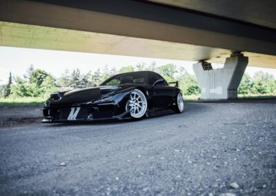 Mazda RX7 | JR Wheels JR26 Silver
