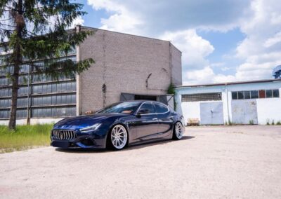 Maserati Ghibli | JR Wheels JR36 Silver