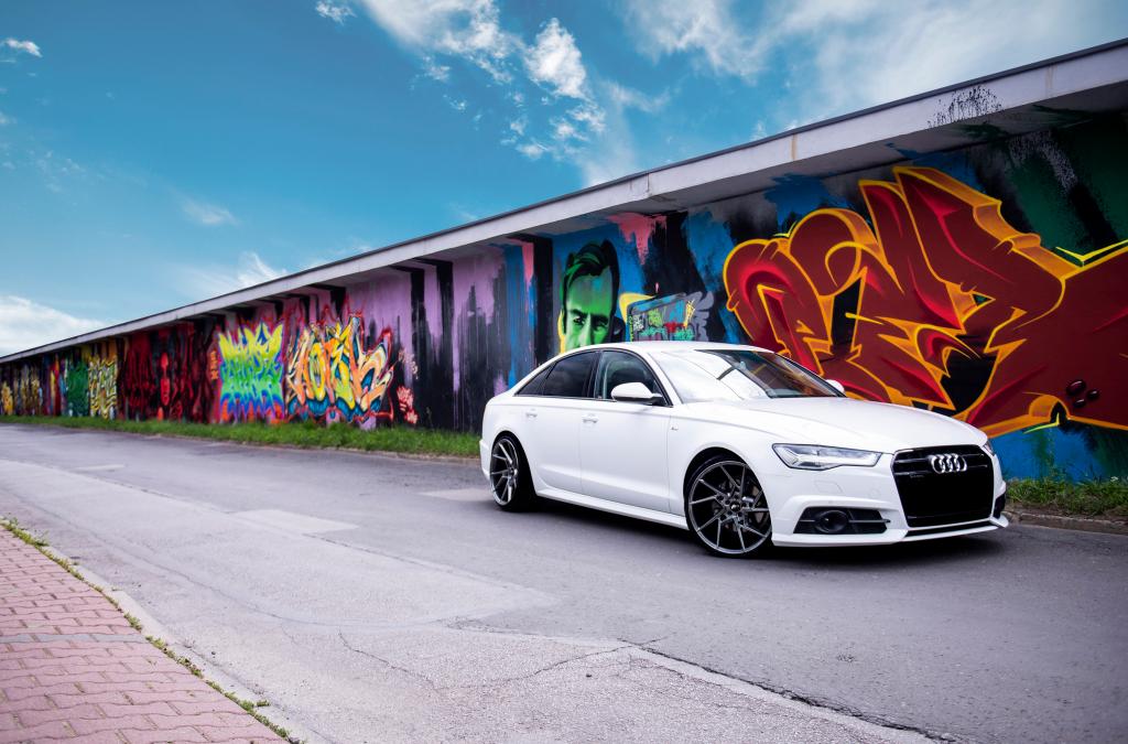 Audi A6 | JR Wheels JR33 Hyper Black
