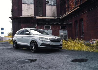 Skoda Karoq | JR Wheels JR28 Silver Black