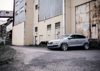 Skoda Karoq | JR Wheels JR20 Silver