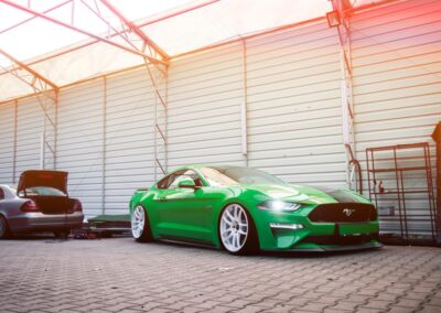 Ford Mustang GT | JR Wheels JR29 White