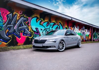 Skoda Superb | JR Wheels JR36 Silver