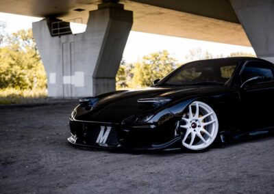 Mazda RX7 | JR Wheels JR29 White