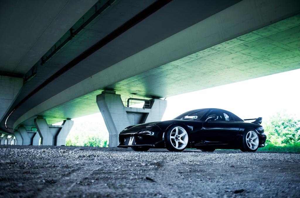 Mazda RX7 | JR Wheels JR29 White