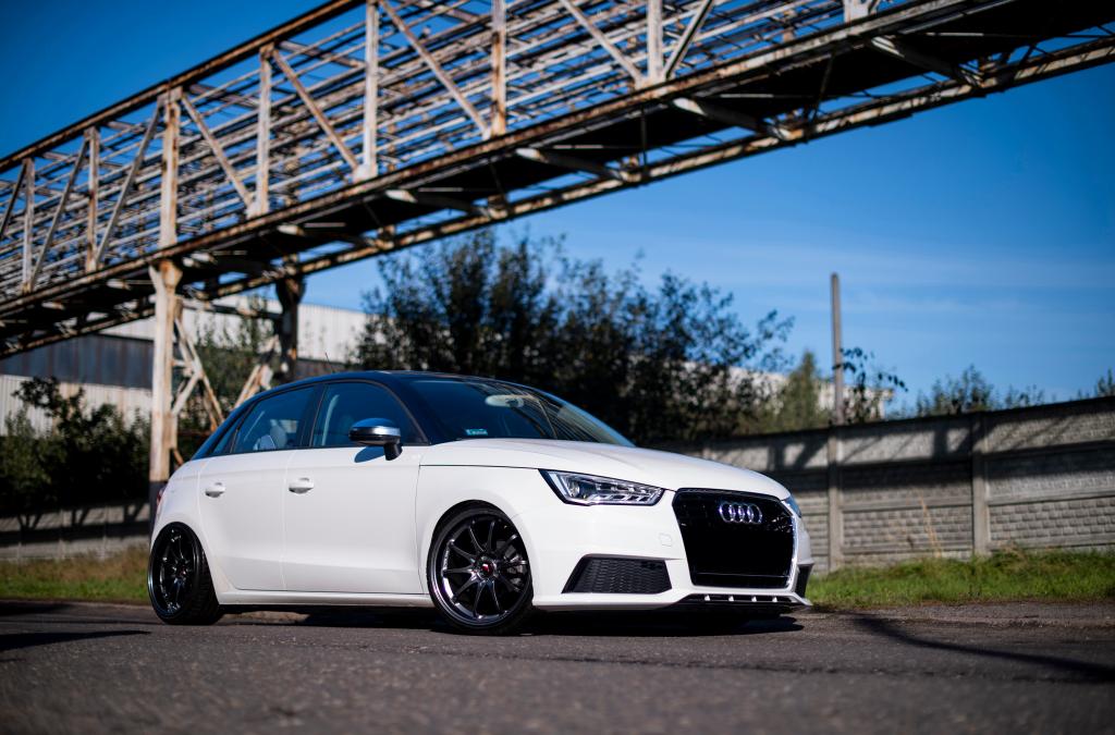 Audi A1 | JR Wheels JR5 Hyper Black