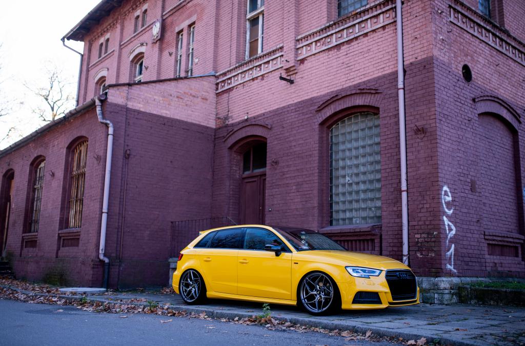 Audi A3 | JR Wheels JR35 Hyper Black
