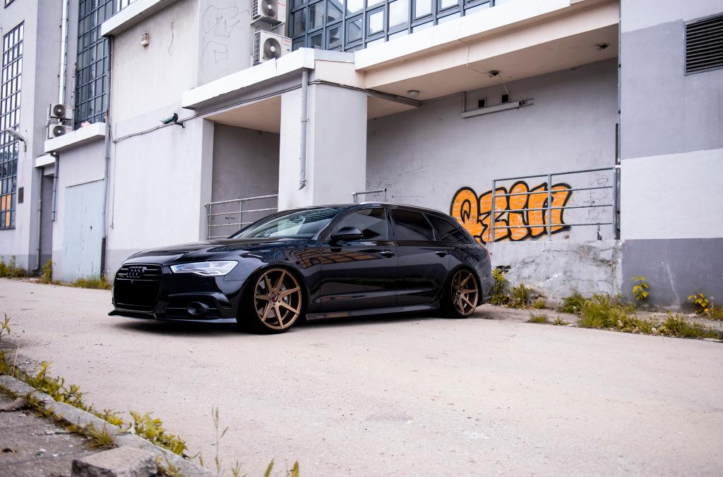 Audi A6 | JR Wheels JR20 Matt Bronze