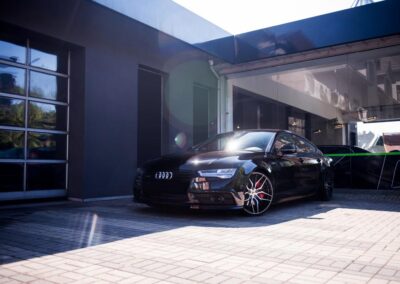 Audi A7 | JR Wheels JR28 Silver Black