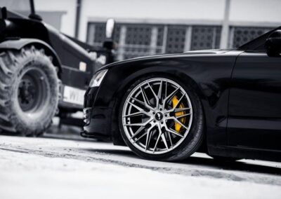 Audi A8 | JR Wheels JR28 Hyper Black