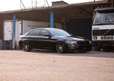 BMW G30 | JR Wheels JR28 Silver Black