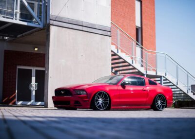 Ford Mustang | JR Wheels JR28 Silver