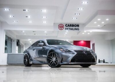 Lexus RC | JR Wheels JR28 Silver Black