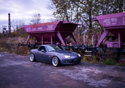 Mazda MX5 | JR Wheels JR26 Silver Machined Face