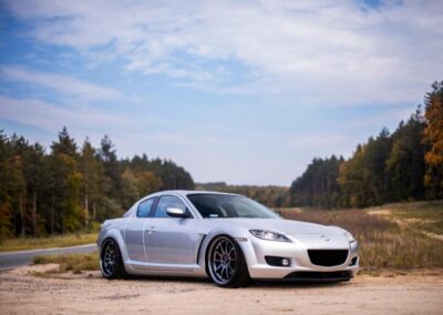 Mazda RX8 | JR Wheels JR5 Hyper Black
