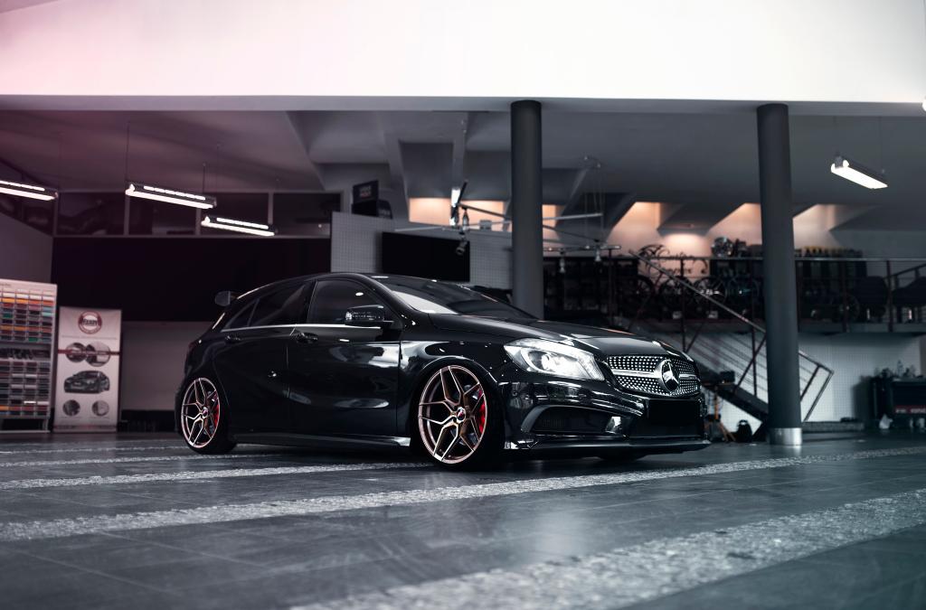 Mercedes A45 AMG | JR Wheels JR34 Platinum Bronze