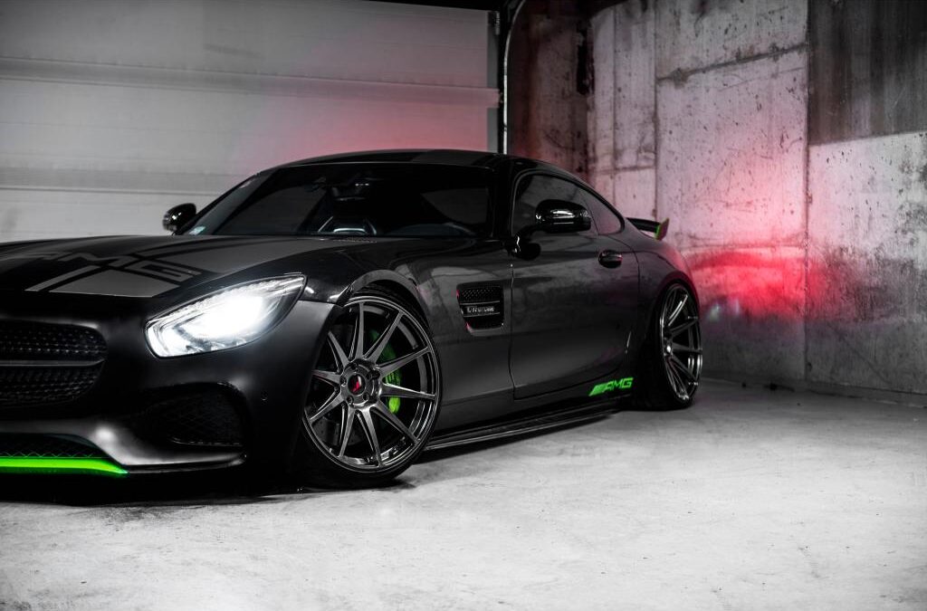 Mercedes AMG GTS | JR Wheels JR11 Hyper Black