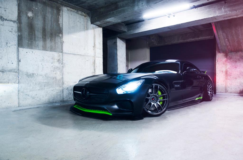 Mercedes AMG GTS | JR Wheels JR29 Hyper Black
