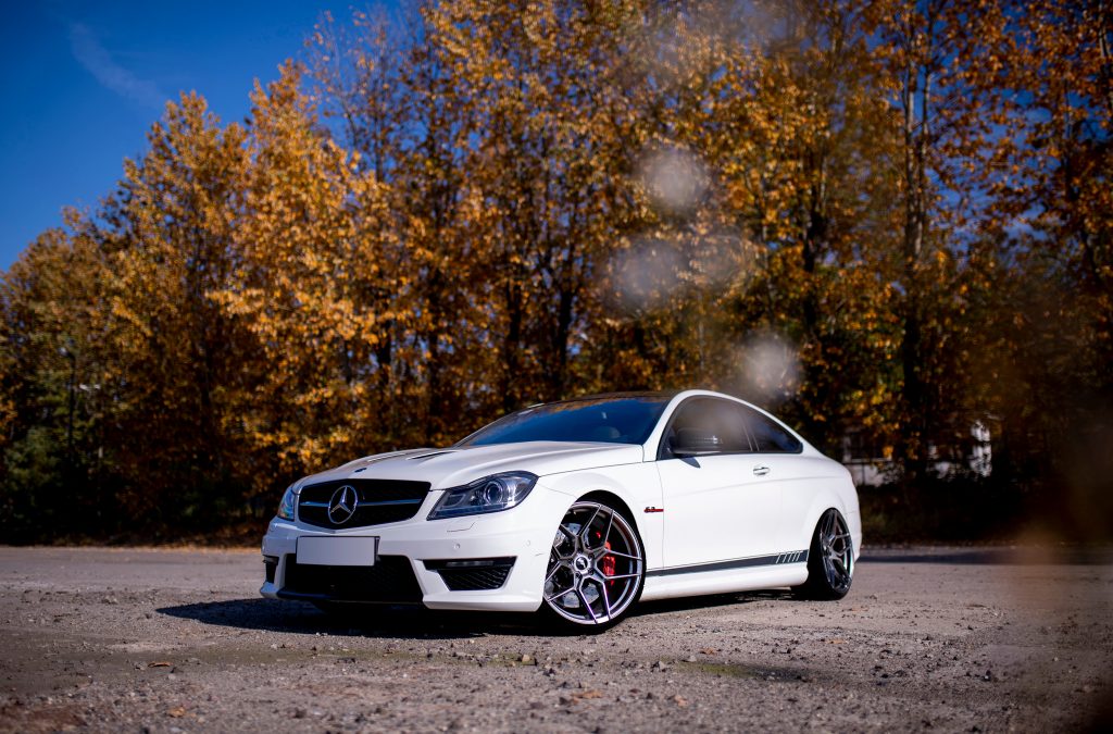 Mercedes C63 AMG | JR Wheels JR34 Hyper Black